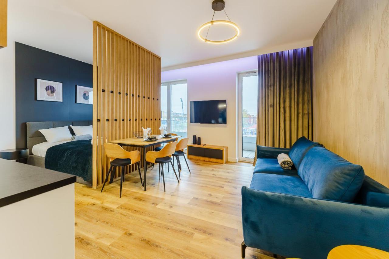 Apartamenty Lighthouse - Sauna & Fitness & Jacuzzi - Baltic Marina Residence コウォブジェク エクステリア 写真
